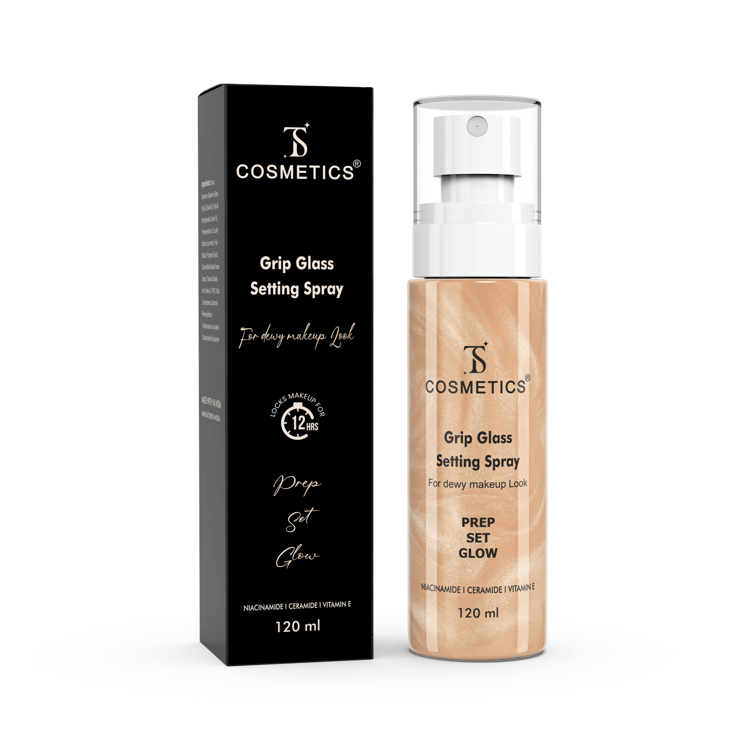GRIP GLASS SETTING SPRAY - Cosmetics by TS