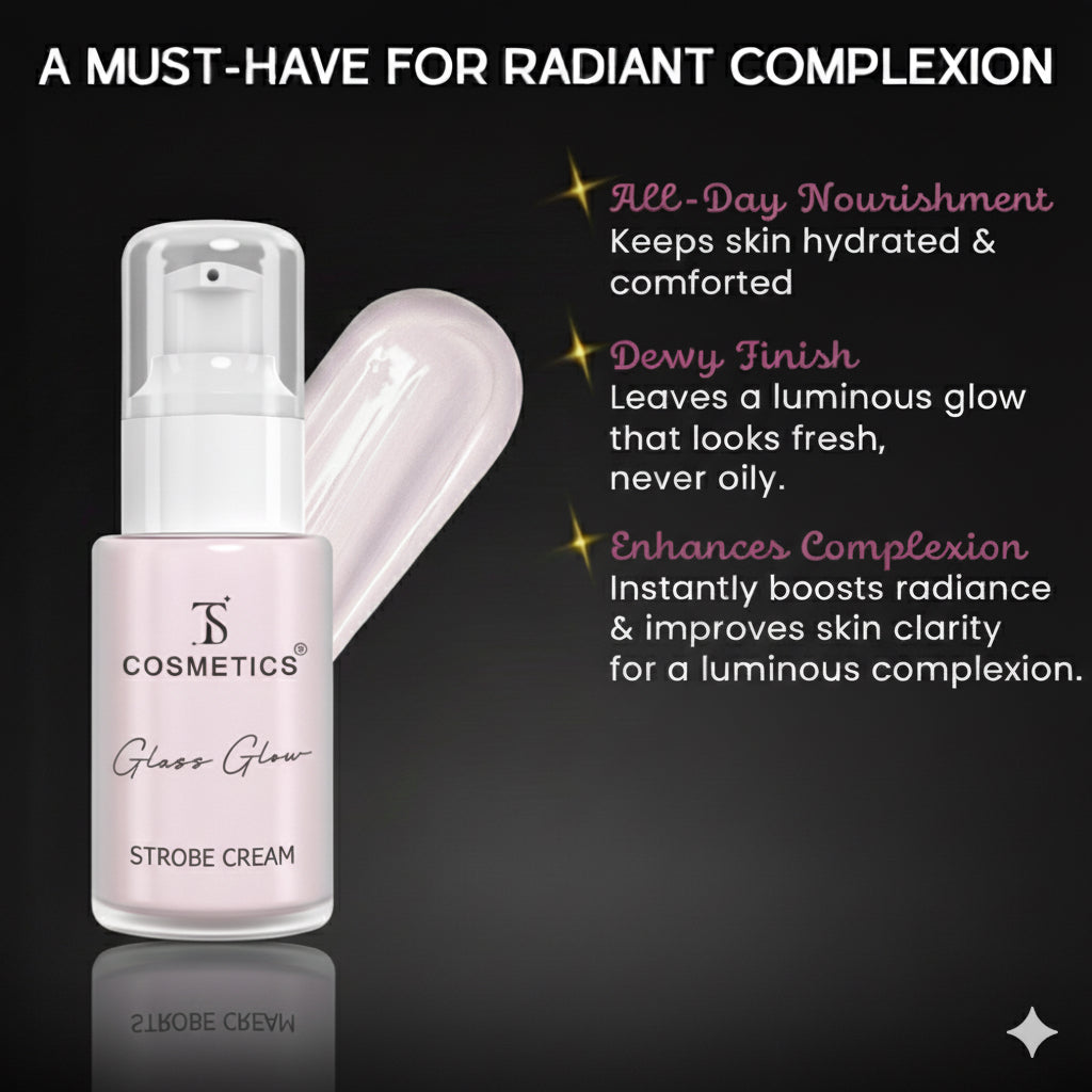 TS COSMETICS STROBE CREAM- Pink Glow
